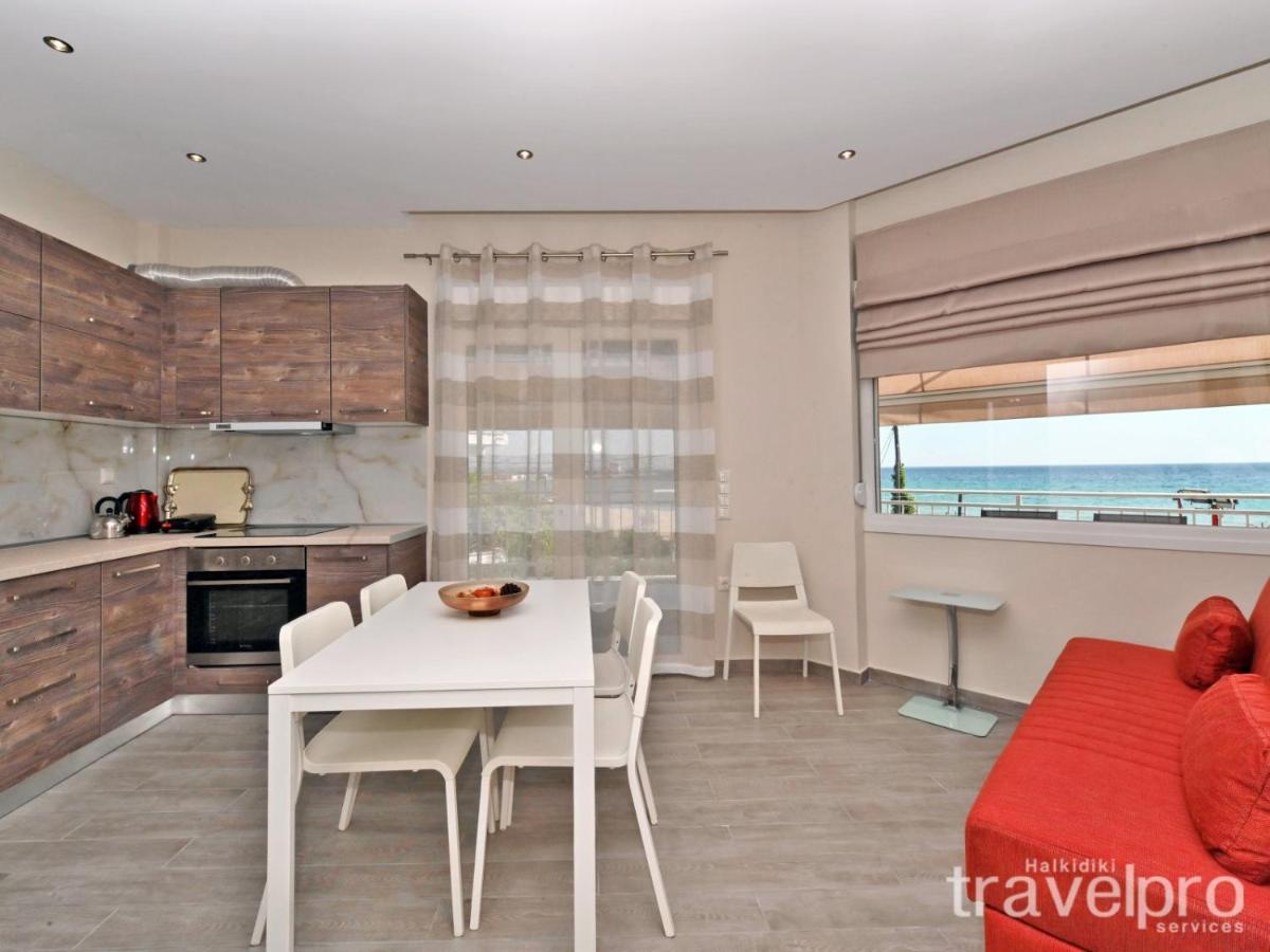 Sabbia Apartments Seafront By Rentalspro Services - Nea Moudania Halkidiki Εξωτερικό φωτογραφία